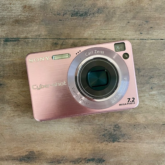 Sony Cyber Shot DSC-W120 (Baby Pink) - Picture 1 of 14
